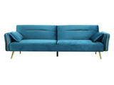 Levede 3-Seater Sofa Bed Convertible SOFABED1004-GN