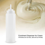 720ml 10pcs / Set Plastic Condiment Dispenser for Sauce Oil Cream Vineger V1294-YM0901-JY13531-01