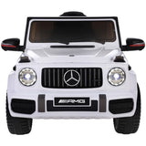 Mercedes-Benz Kids Ride On Car Electric AMG G63 Licensed Remote Cars 12V White V580-AMG63-WH