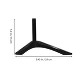 Table for Most 32 to 65 inch LCD LED Plasma Flat Screen TVs, TV Base Height Adjustable Leg V1369-AZ3-W-16475