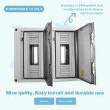 HT series 24WAY IP65 waterproof distribution box outdoor ABS electrical lockable circuit breaker V1366-AZ2-W-14427