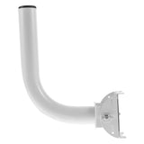 Adjustable Antenna Mount White Iron Wall-Mounted Bracket for Easy Install V1366-AZ2-W-18725