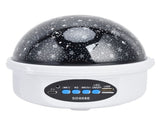Star Projector Colorful Remote Control Star Sky Night Lamp USB Charging Night Light for Party KTV V1294-YM0710-3119210186811