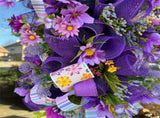 New Happy Mother's Day Wreath Mother's Day Front Door Spring Wreath Mother's Day Hydrangea Wreath V1192-AZ-W-27931
