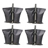 Worgeous Canopy Weights Heavy Duty Black 4Pcs 13.76X12.58X1.97in V1192-AZ-W-23883