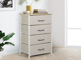 Levede Storage Cabinet Tower Chest Beige CH1050-CR