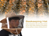 Beekeeping Beekeeper Hat Garden Guard Anti Mosquito Bee Insect Bug Face Head Veil V1294-YM0722-JY04811