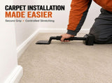 Carpet Knee Kicker Installation Tool with Steel Gripping Teeth & Foam Handle V324-CRPTKICK