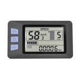 P3H LCD Display Meter Dashboard 24V 36V 48V 60V Electric Bike Meter Display Panel for Electric V1369-AZ3-W-08304