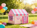 CARLA HOME Kids Ice Cream Bakery Play Tent Pink Pop Up Playhouse - Outdoor Play Equipment Play Tents V178-36489