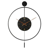 Yezi Wall Clock 50cm Large Round Modern Home Decoration DECO1035-50CM_NZ
