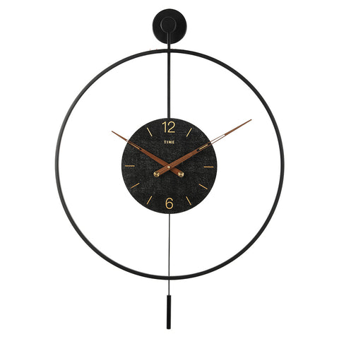 Yezi Wall Clock 50cm Large Round Modern Home Decoration DECO1035-50CM_NZ