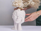Vase White Ceramic Vases for Home Living Room Guesthouse Decoration V1294-YM0718-220825MQ02-4