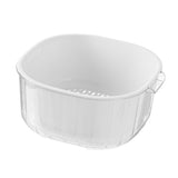 Vegetable Basin 2 Layer Multifunctional Plastic Fruit Wash Drain Basket Kitchen Tool L V1294-YM0901-3118230412812