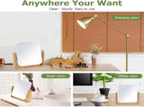 Desk with standard 1x/3x magnification - double-sided - 360-degree swivel - portable vanity V1259-DP01-BO-194