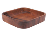 Wood Fruit Tray Square Chinese Style Solid Wood Tea Snack Dessert Serving Plate for Home V1294-YM0901-3118240238411