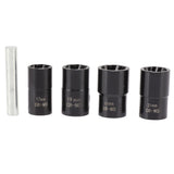 5Pcs Bolt Nut Remover Set Professional Bolt Nut Extractor Socket Set for Removing Damaged Dead V1294-YM0703-3111230001411