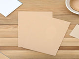 Antique Stationery Paper Beach Brown Smooth Surface for Fountain Pens 50Pcs V1369-AZ3-W-22781