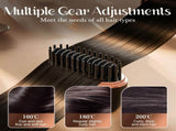 Mini Hair Straightener, Rechargeable & Cordless 3-Temp Hot Brh, Portable Styler for Smoothing, V1258-DP02-F-398