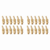 24Pcs 1/8inch Brass Gushing Sprays Water Nozzles Universal Water Curtain Nozzle Landscape V1366-AZ2-W-15686