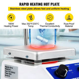 VEVOR Magnetic Stirrer Magnetic Stirrer Magnetic Aluminum Panel Magnetic Stirrer Hot V952-SH-2CLJBQTZ000001V3
