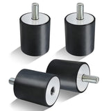 4 Pack New Upgrade Tamper Rubber Shock Mount Compatible with Wacker Neuson Plate Compactor Rammer V1259-DP01-A-5394