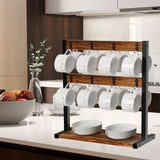 Coffee Mug Holder Stand 43.5cm High, 42cm Wide Kitchen Organizer V178-66796