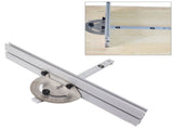 Angle Protractor Angle Finder Ruler Aluminum Alloy Protractor Woodworking Ruler Angle Measure Tool V1294-YM0703-3114230077511