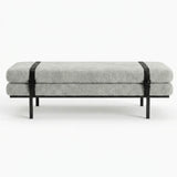 Interior Ave - Porter Bench - Light Grey V355-IA-OCC-POR-GRY