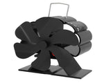 Wood Stove Fan Aluminum Alloy Portable Heat Powered Thermal Fan with Overheating Protection for V1294-YM0901-3114250082011
