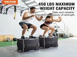 3 in 1 Plyometric Jump Box, 24/20/16 Inch Wooden Plyo Box, Platform & Jumping Agility Box, Anti-Slip V952-SHYTX242016YZO8I2V0