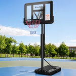 Everfit 3.05M Basketball Hoop Stand System Adjustable Height Portable Pro Black BAS-HOOP-305-BK