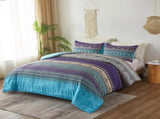 Boho Glow Teal Bedding 3Piece Comforter Set for Relaxed Spaces V745-MAB010449AJ3