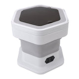Portable Washing Machine 8L Foldable Miniature Washer Spin Dryer Laundry Washer for Underwear Baby V1294-YM0901-3113240221711