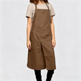 40 Inch Split-Leg Artist Ceramic Apron With 3 Pockets, Stain Resistant Work Apron For Adult Pottery V1369-AZ3-W-15198