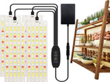Indoor Full Spectrum LED Plant Grow Light Panel with Smart Timer Adjustable Brightness, 3 Lighting V1341-ZY-YPKDZ5L3-A