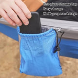 Outdoor Camping Hammock Lightweight 260x140cm Portable Travel Grey V201-W13050217