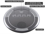 Touch Wake Up Night Light with Sunrise Simulation Alarm Clock, 3 Ways Dimmable Warm White Bedside V1188-MS-205-10