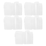 100 Packs Wax Melt Clamshell Molds Containers Clear Empty Plastic Tray for Valentine Day Wickless V1294-YM0901-3117240037111