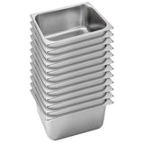 SOGA 12X Gastronorm GN Pan Full Size 1/2 GN Pan 20cm Deep Stainless Steel Tray GASTRONORMPANS5412X12