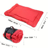 High-Quality Pet Portable Moisture-Proof Mattress, 120x80cm Large Size, Foldable for Storage, V1232-GGLYC005