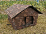 Cat Houses for Outdoor Cats,Feral Cats House,Weatherproof Warm and Insulated Cat House Stray Cats V1366-AZ2-W-04332