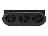 Solar Powered Car Exhaust Fan 5000RPM Air Circulation Vehicle Cooling Vent Fan with USB Interface V1294-YM0901-3113240150911