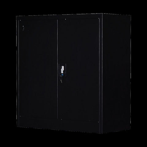 Two-Door Shelf Office Gym Filing Storage Locker Cabinet Safe V63-799167