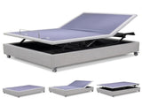 Therapedic Modulift Hospital Grade Double Electric Adjustable Bed Base with Massage & Wireless ADJ-BED-460-DB