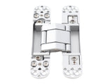 Hidden Door Hinge Zinc Alloy 3 Way Adjustable 180 Degree Swing Quiet Invisible Concealed Hinge for V1294-YM0901-3114240080911