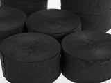 10pcs Crepe Paper Streamers Black for Birthday Party and Events Boho Decorative Texture Paper Build V1366-AZ2-W-15413