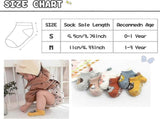2 Pairs Non-Slip babies Girl Ankle Socks Soft Breathable babies Socks V1263-JX-4217