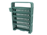 Classroom Deskside Bookshelf Large Capacity 6 Tier Multifunctional Slim Library Reading Storage Rack V1294-YM0901-3116230009313
