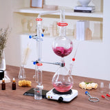 Essential Oil Distillation, 2000ml Distillation Apparatus, 3.3 Boro Lab Glassware Distillation V952-JYTQBLZZJPDJMWNR6V3